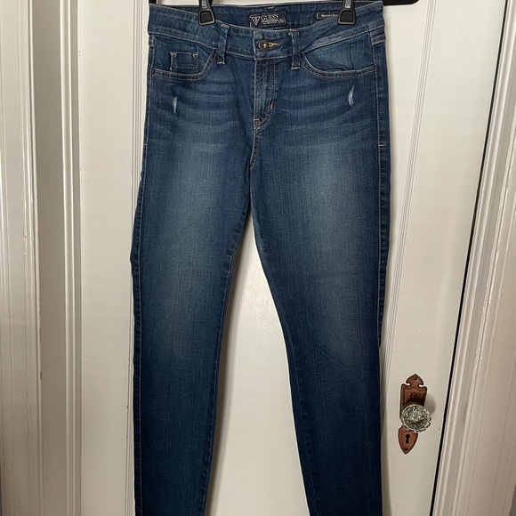 ❤️Host Pick ❤️ Guess 1981 Blue Denim Brittney Skinny Jeans - Picture 3 of 12